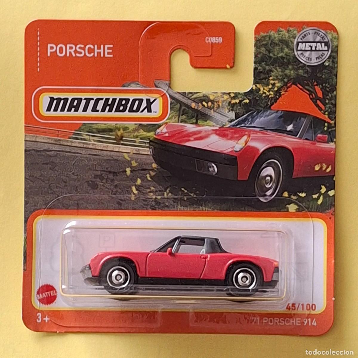 Carros em escala Matchbox: MATCHBOX 2021 45/100 - &acute;71 PORSCHE 914 - NUEVO EN BLISTER - ESCALA 1:64