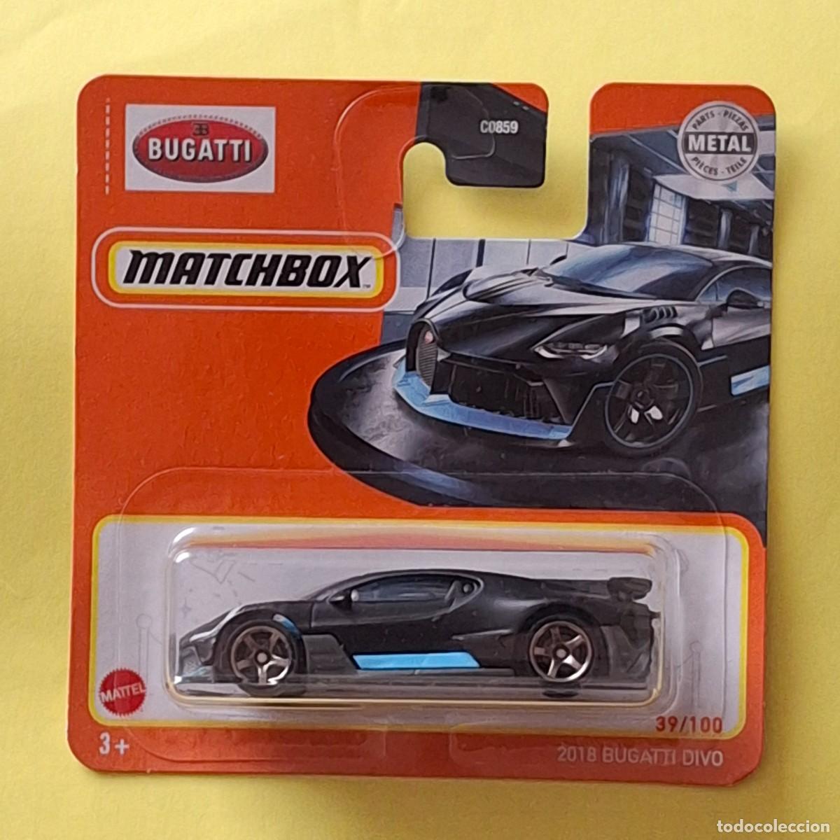 Carros em escala Matchbox: MATCHBOX 2021 39/100 - 2018 BUGATTI DIVO - NUEVO EN BLISTER - ESCALA 1:64