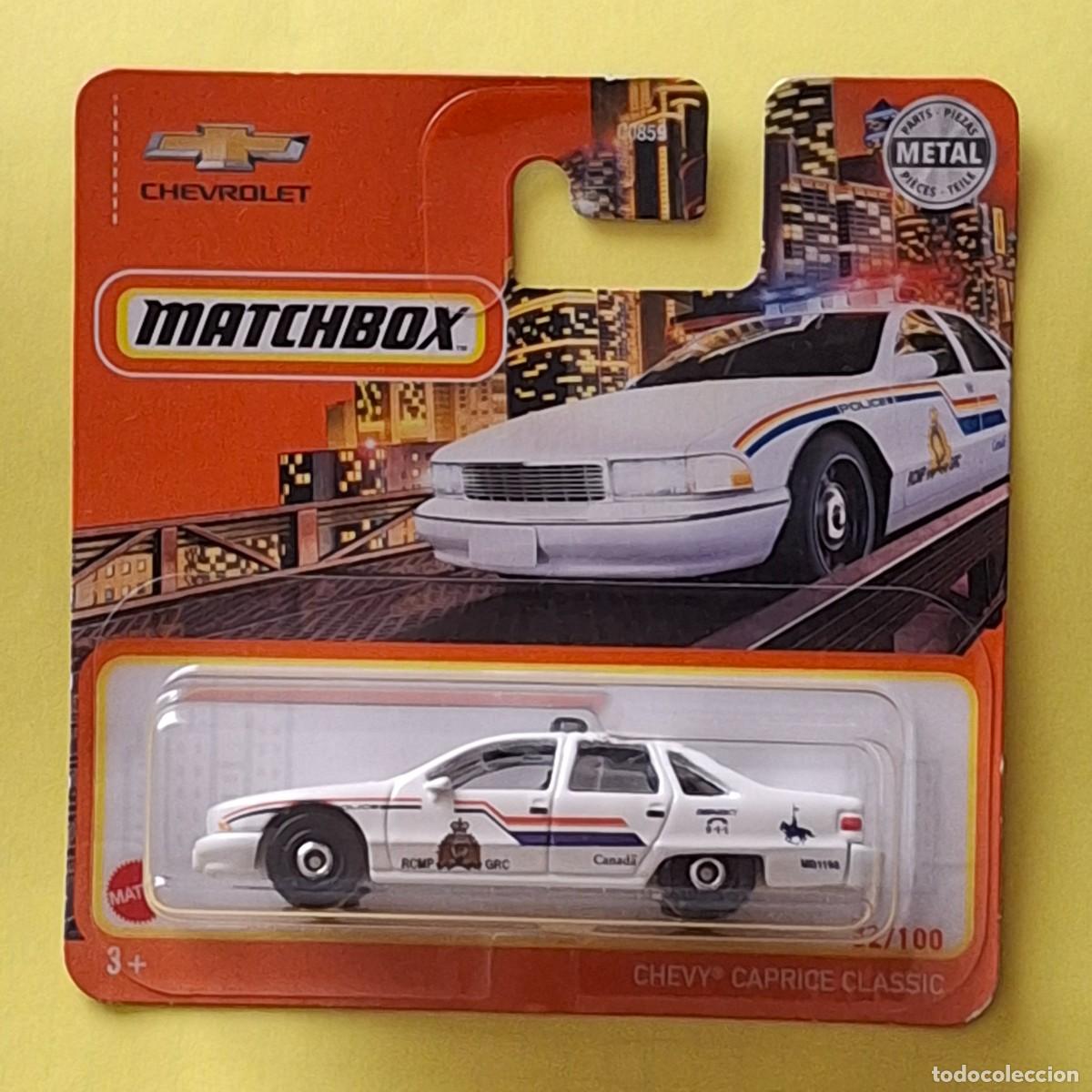 Modellautos Matchbox: MATCHBOX 2021 32/100 - CHEVY CAPRICE CLASSIC - NUEVO EN BLISTER - ESCALA 1:64