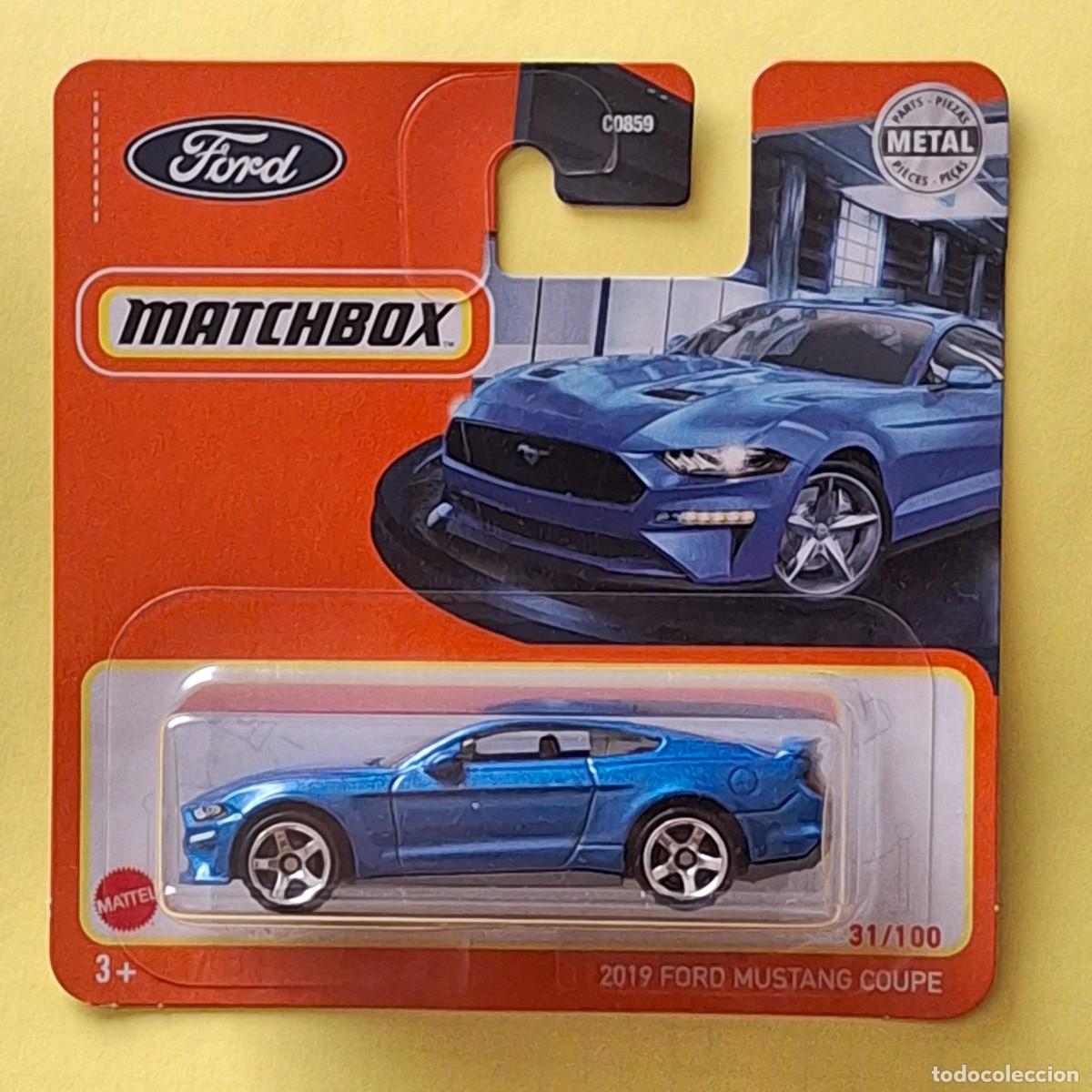 Modellautos Matchbox: MATCHBOX 2021 31/100 - 2019 FORD MUSTANG COUPE - NUEVO EN BLISTER - ESCALA 1:64