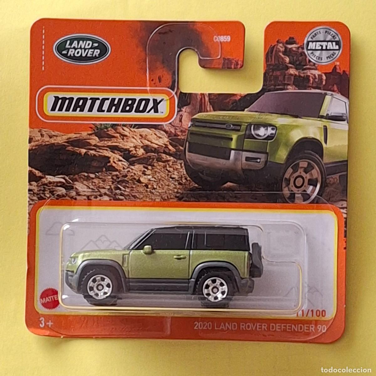 Carros em escala Matchbox: MATCHBOX 2021 11/100 - 2020 LAND ROVER DEFENDER 90 - NUEVO EN BLISTER - ESCALA 1:64