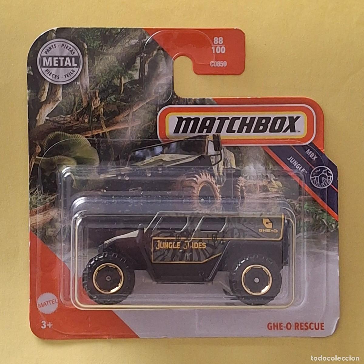 Coches a escala Matchbox: MATCHBOX 2020 88/100 - GHE-O RESCUE - NUEVO EN BLISTER - ESCALA 1:64