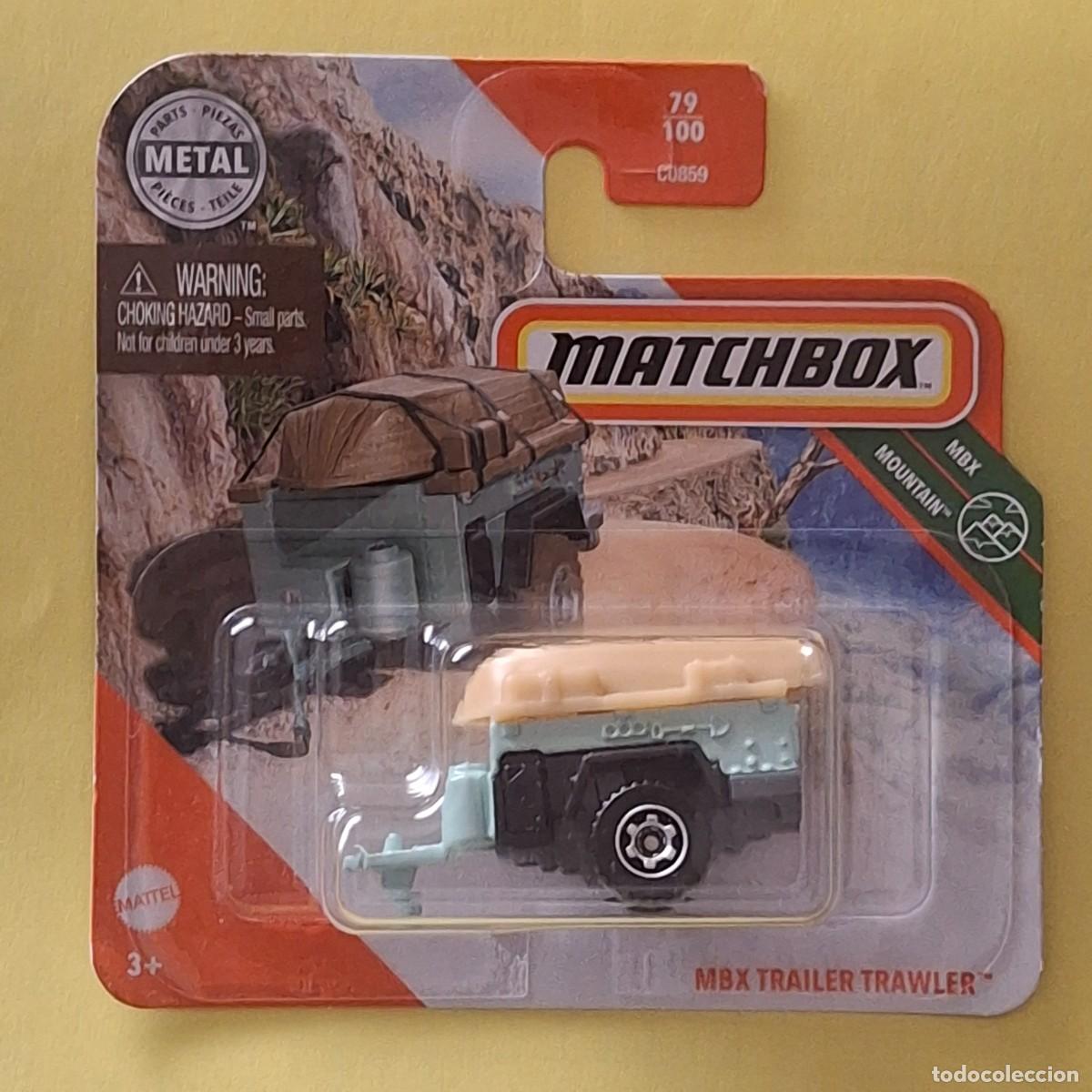 Coches a escala Matchbox: MATCHBOX 2020 79/100 - MBX TRAILER TRAWLER REMOLQUE - NUEVO EN BLISTER - ESCALA 1:64