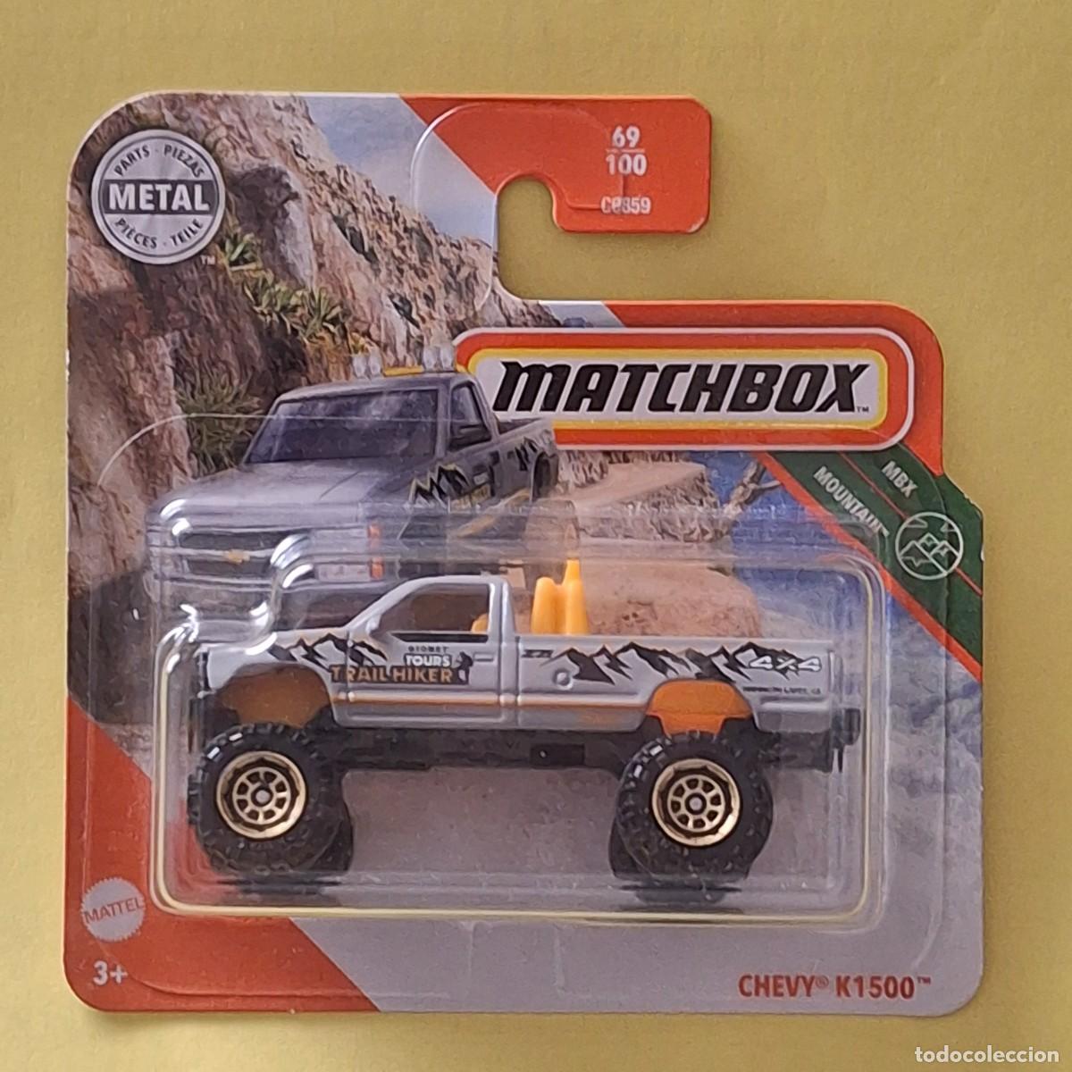 Coches a escala Matchbox: MATCHBOX 2020 69/100 - CHEVY K1500 - NUEVO EN BLISTER - ESCALA 1:64