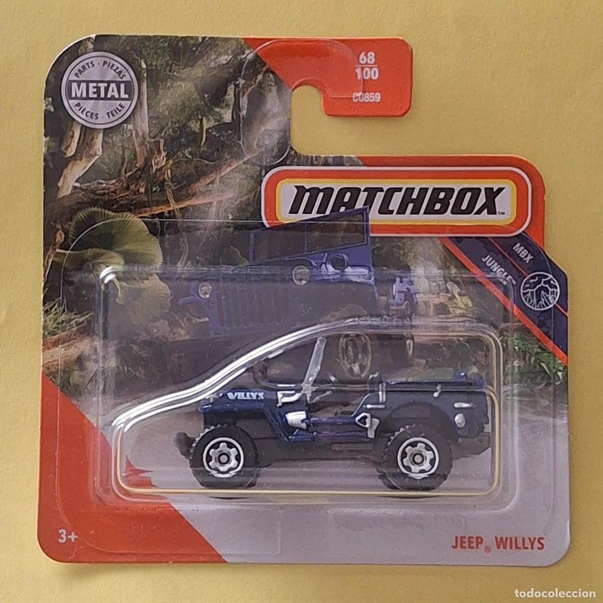 Coches a escala Matchbox: MATCHBOX 2020 68/100 - JEEP WILLYS - NUEVO EN BLISTER - ESCALA 1:64