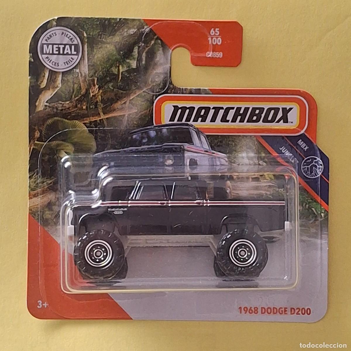 Coches a escala Matchbox: MATCHBOX 2020 65/100 - 1968 DODGE D200 SERIE D - NUEVO EN BLISTER - ESCALA 1:64