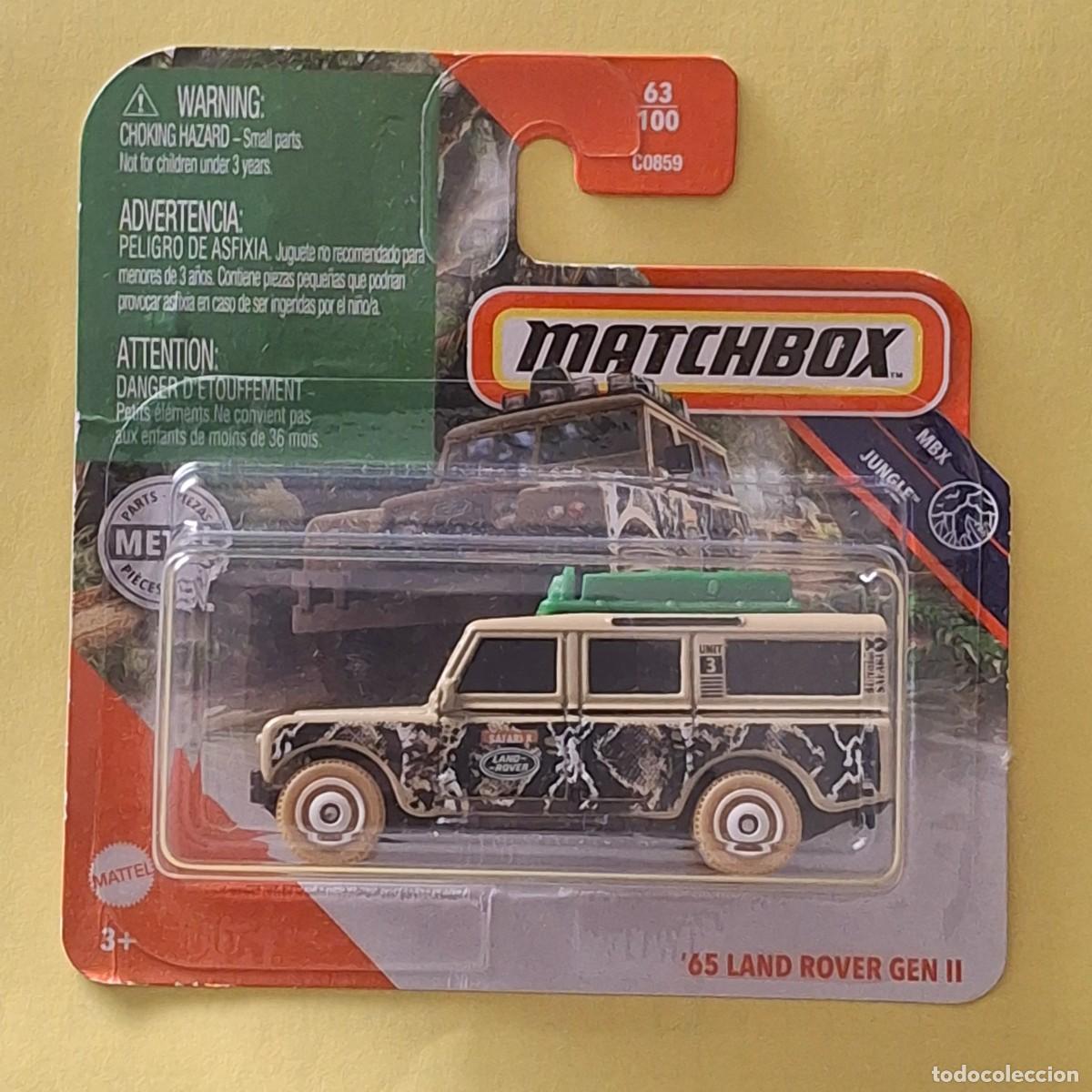 Coches a escala Matchbox: MATCHBOX 2020 63/100 - &acute;65 LAND ROVER GEN II 1965 - NUEVO EN BLISTER - ESCALA 1:64