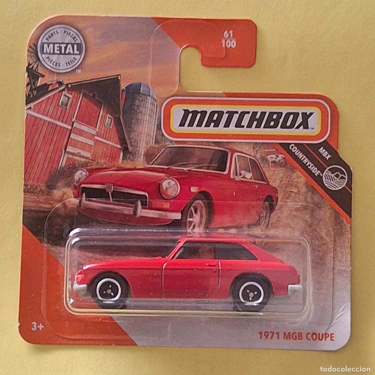 Coches a escala Matchbox: MATCHBOX 2020 61/100 - 1971 MGB COUPE MG B - NUEVO EN BLISTER - ESCALA 1:64