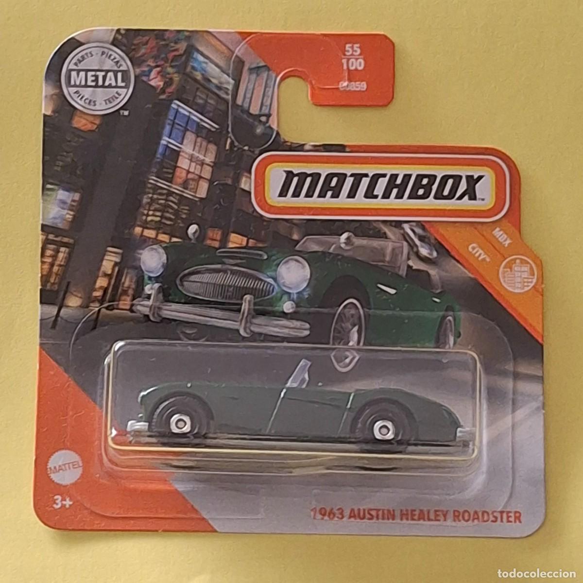 Coches a escala Matchbox: MATCHBOX 2020 55/100 - 1963 AUSTIN HEALEY ROADSTER - NUEVO EN BLISTER - ESCALA 1:64