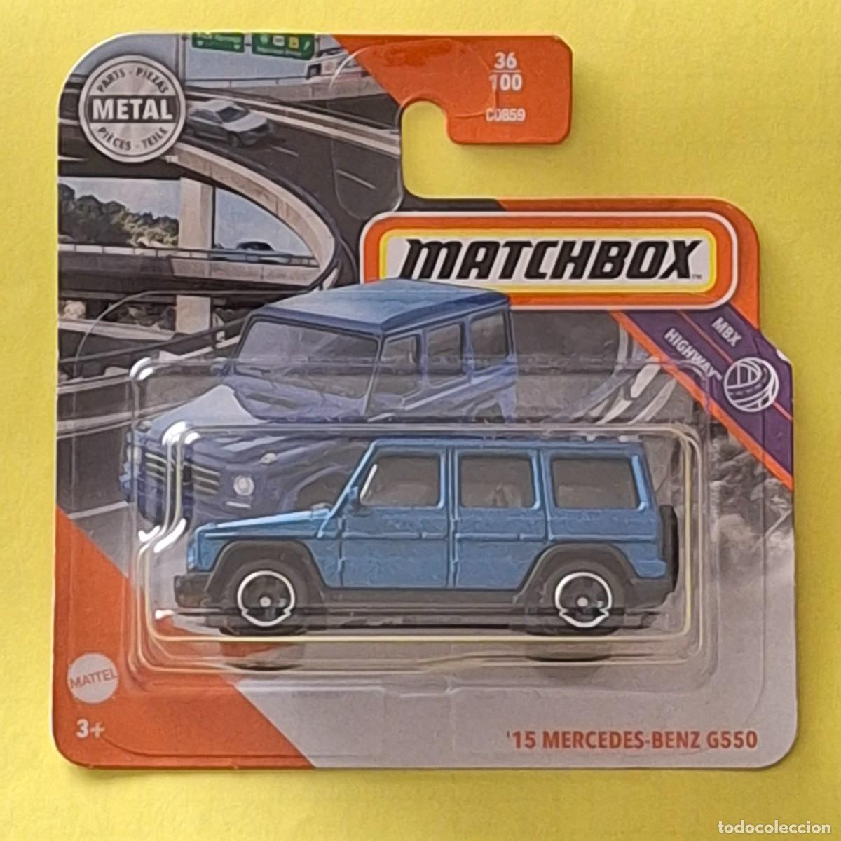 Coches a escala Matchbox: MATCHBOX 2020 36/100 - &acute;15 MERCEDES BENZ G550 G 550 - NUEVO EN BLISTER - ESCALA 1:64