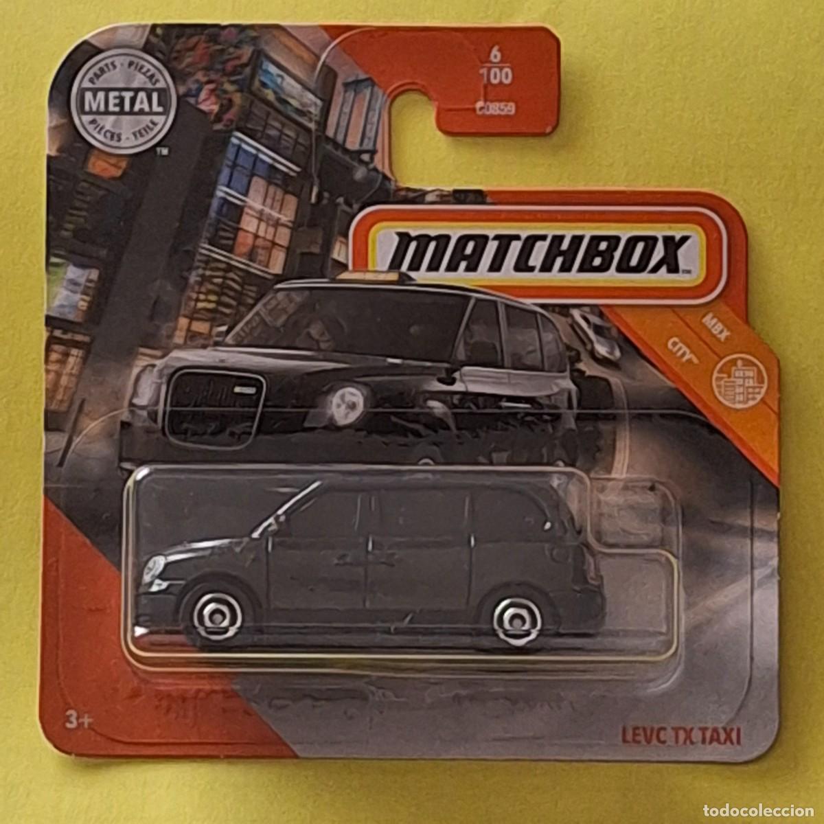 Coches a escala Matchbox: MATCHBOX 2020 6/100 - LEVC TX TAXI - NUEVO EN BLISTER - ESCALA 1:64