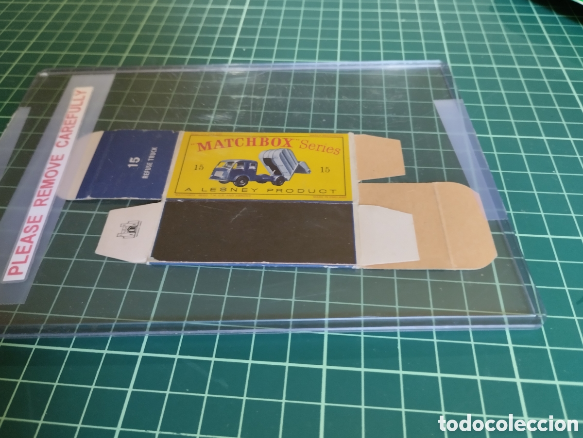 Coches a escala Matchbox: Matchbox caja vac&iacute;a n&uacute;m 15