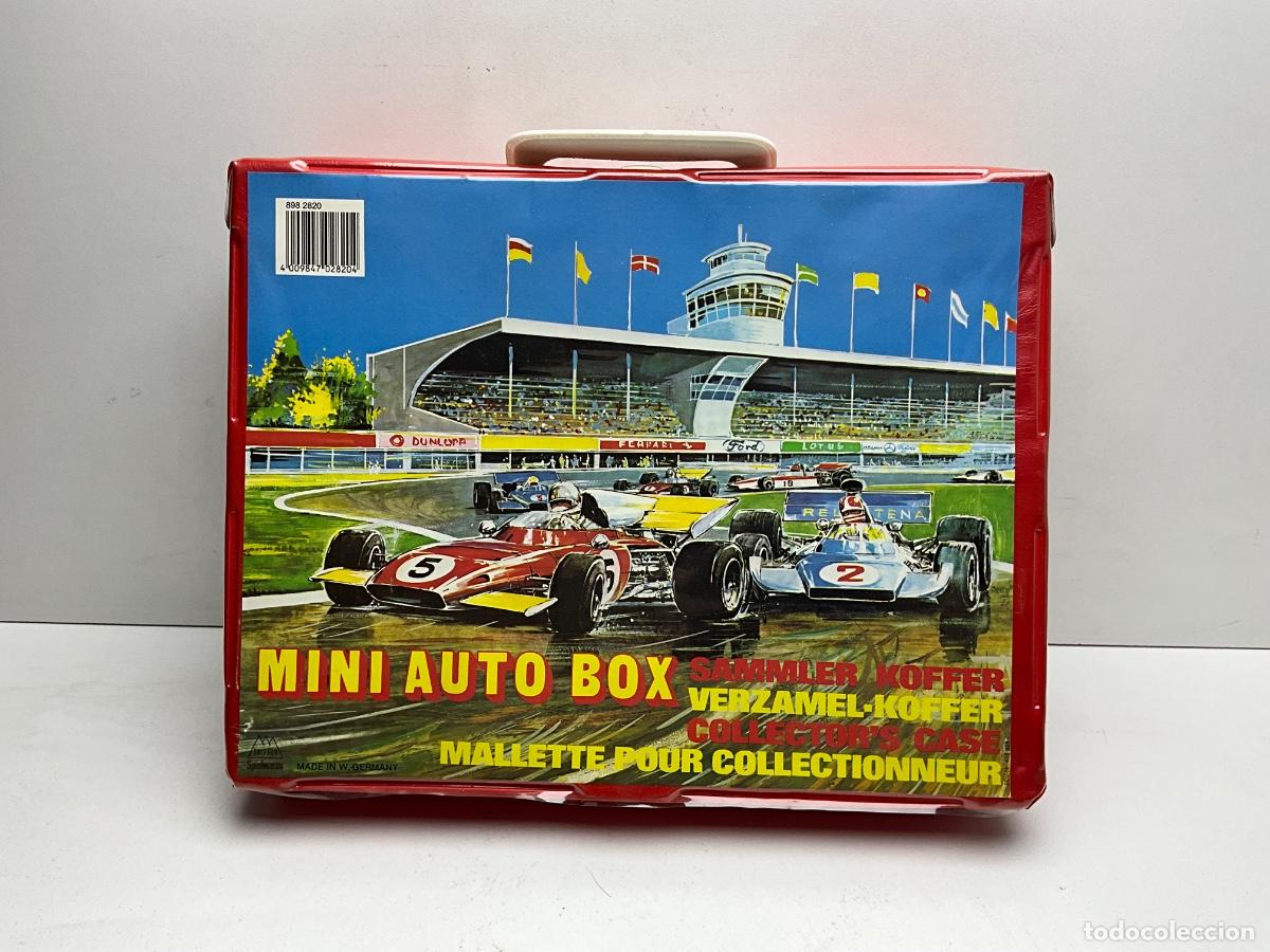 Coches a escala Matchbox: MALETA MALET&Iacute;N PARA COCHES MATCHBOX - MAJORETTE - CARRY CASE 4 BANDEJAS - PARECE EST&Aacute; COMPLETO
