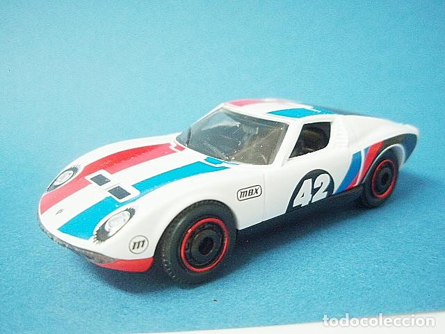 Coches a escala Matchbox: MATCHBOX MB811 R A * 11 LAMBORGHINI MIURA P400 S DEL 1968