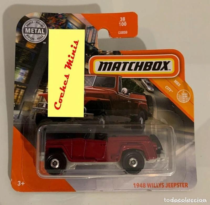 Coches a escala Matchbox: 1948 Willys Jeepster Matchbox