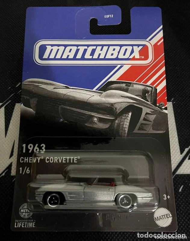 Coches a escala Matchbox: 1963 Chevy Corvette Matchbox - Foto 1