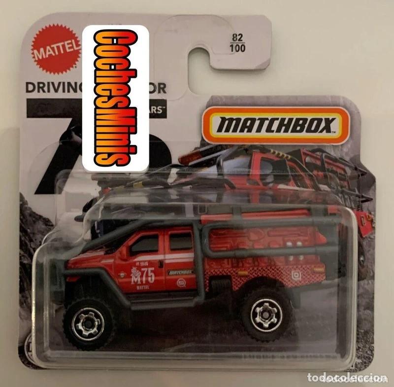 Coches a escala Matchbox: Ford F-350 Superduty 75 Years Matchbox