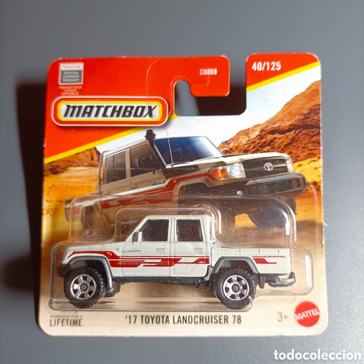 Coches a escala Matchbox: MATCHBOX: '17 TOYOTA LANDCRUISER 78 40/125