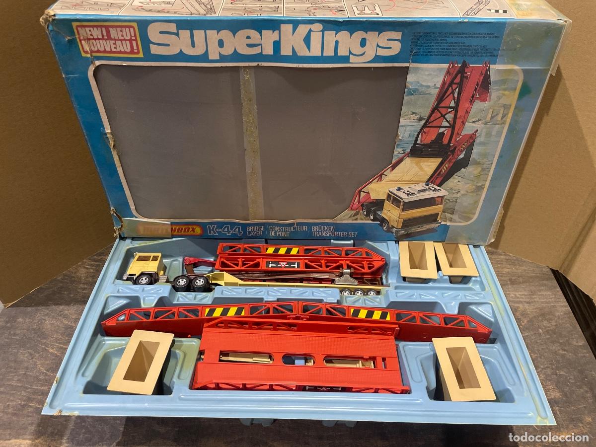 Coches a escala Matchbox: Superkings Matchbox K-44 - Constructor de puentes