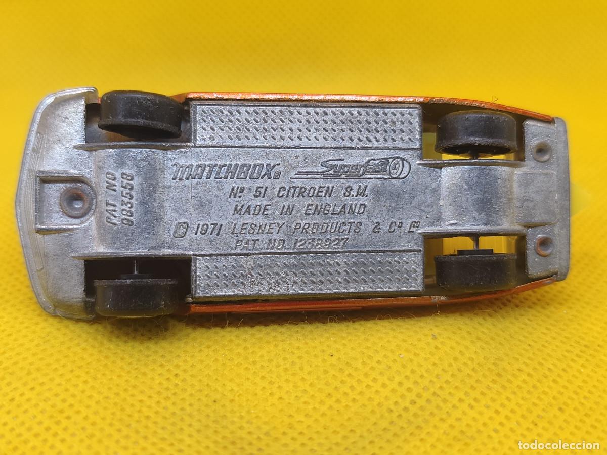 Coches a escala Matchbox: Matchbox N&ordm; 51 Citroen SM - Foto 5