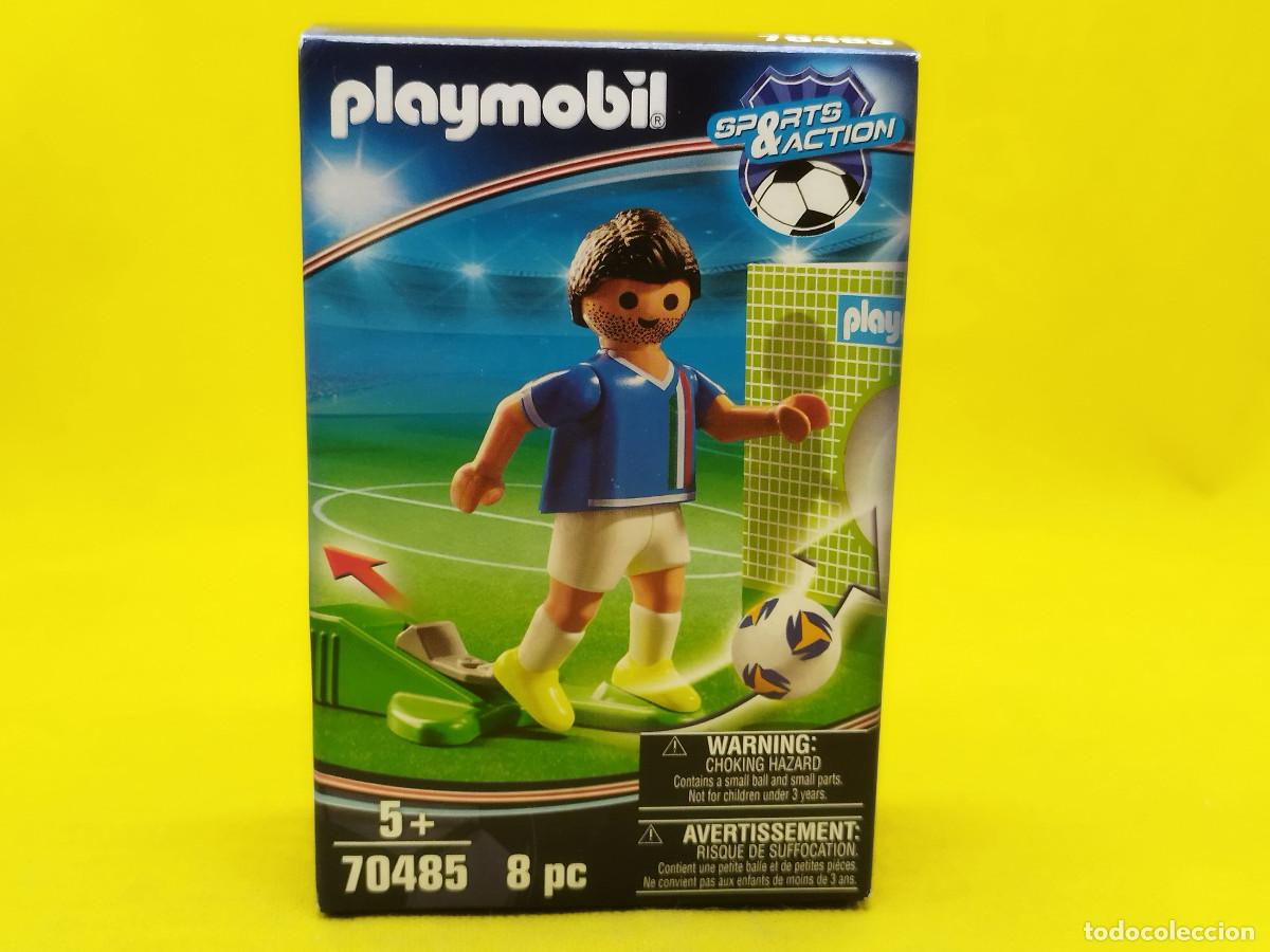 Coches a escala Matchbox: Playmobil Jugador de la selecci&oacute;n italiana REF 70485