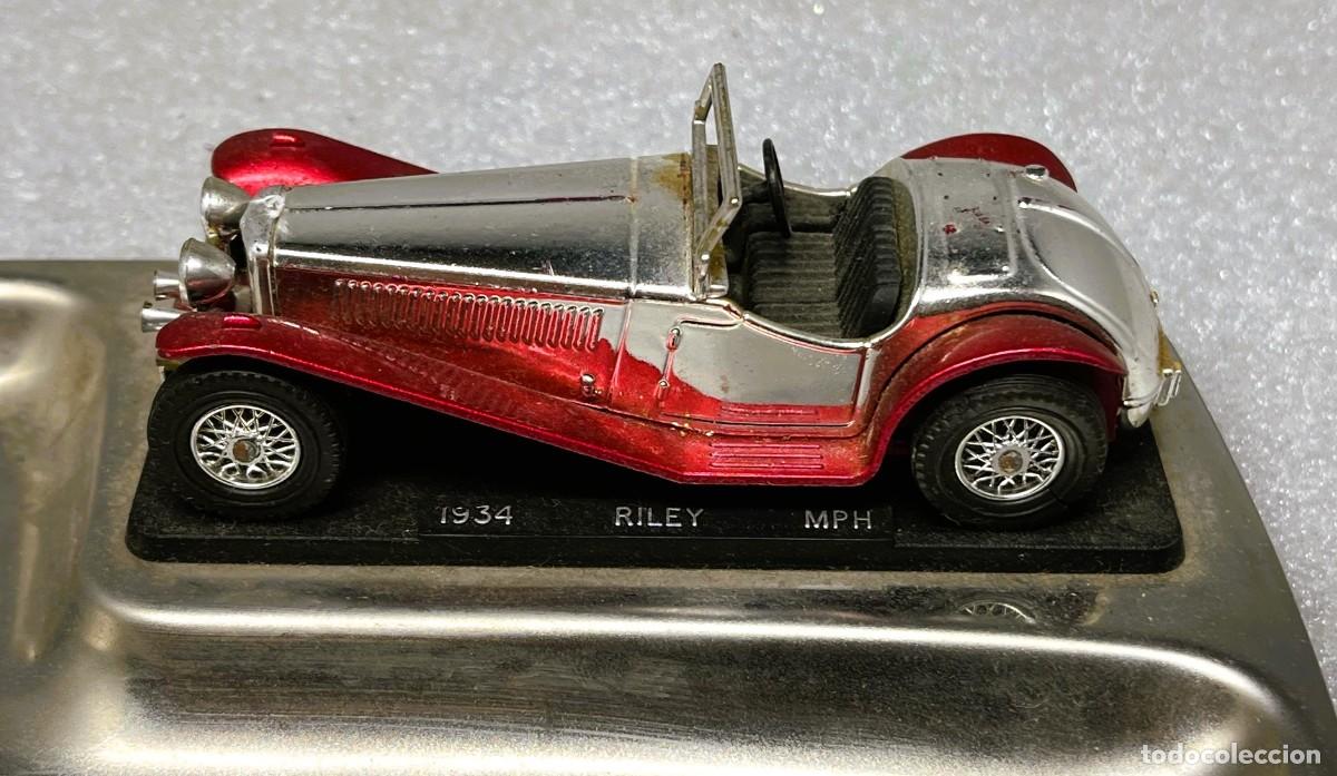 Coches a escala Matchbox: MATCHBOX CENICERO CON RILEY MPH EN ESC. 1/43, RARO - FLA