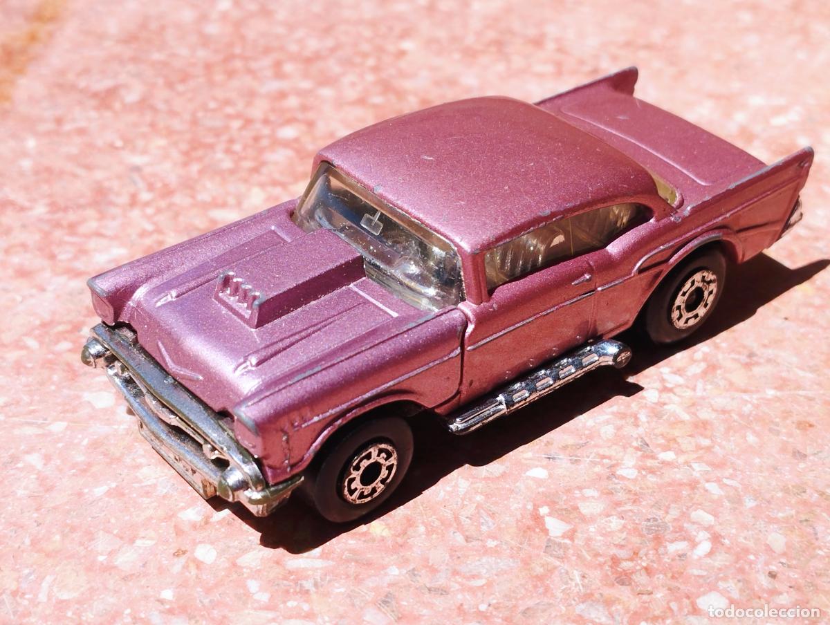 Coches a escala Matchbox: CHEVROLET CHEVY 57 MATCHBOX SUPERFAST 1,64 N&ordm; 4 MUY BUENO