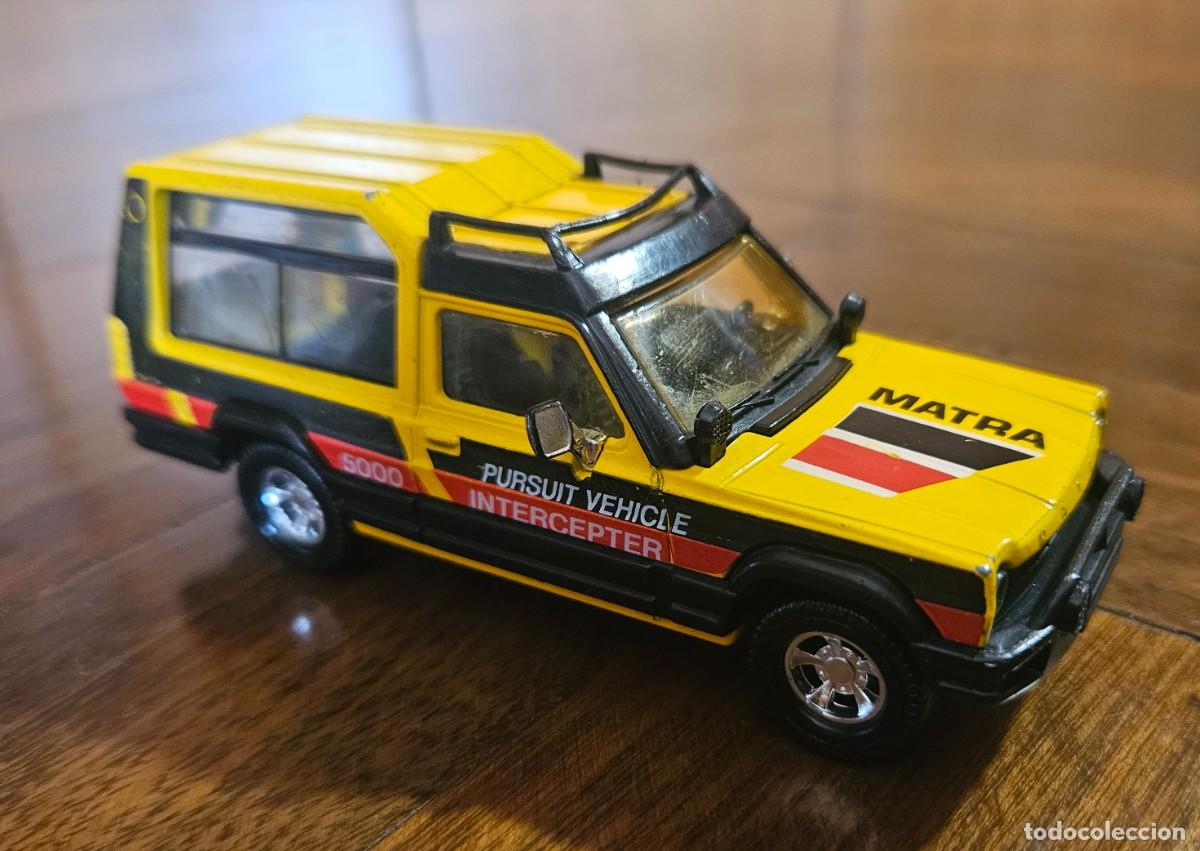 Coches a escala Matchbox: MATCHBOX K90 Matra Rancho - Super Kings 1982 - met&aacute;lico Pursuit Vehicle Intercepter - met&aacute;lico