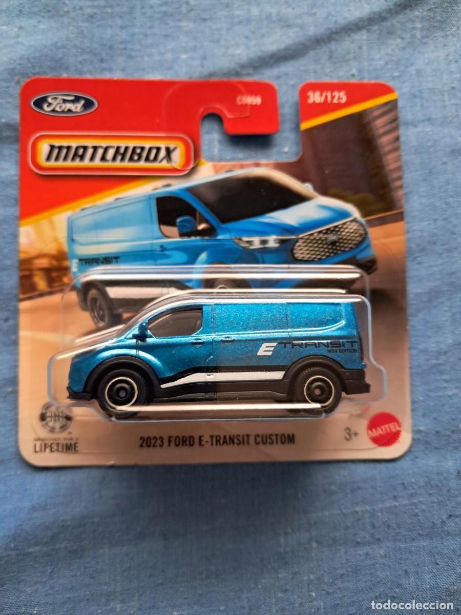 Coches a escala Matchbox: FURGONETA 2023 FORD E-TRANSIT CUSTOM MATCHBOX ESCALA 1:64