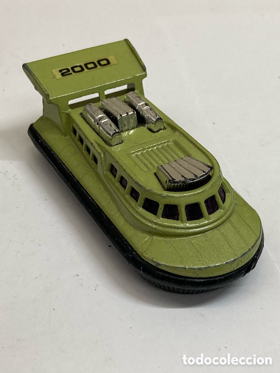 Coches a escala Matchbox: Miniatura aerodeslizador de juguete Matchbox Superfast