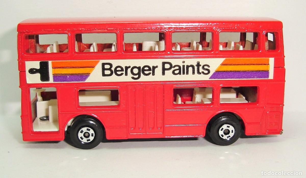 Coches a escala Matchbox: BUS DOBLE PISO THE LONDONER MATCHBOX LESNEY SUPERFAST NUMERO 17 LOTE 10