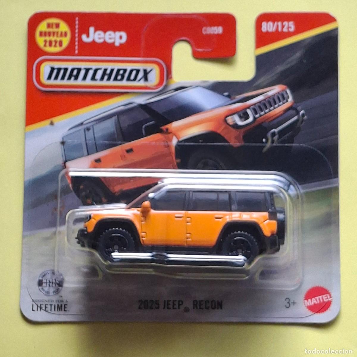 Coches a escala Matchbox: MATCHBOX 2026 80/125 - 2025 JEEP RECON - NUEVO EN BLISTER - 1/64