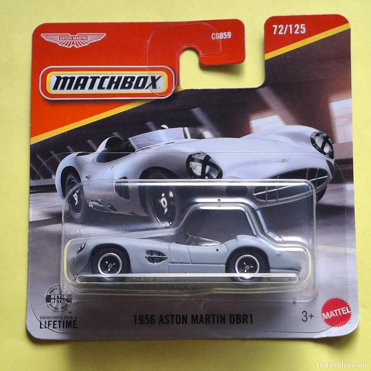 Coches a escala Matchbox: MATCHBOX 2026 72/125 - 1956 ASTON MARTIN DBR1 - NUEVO EN BLISTER - 1/64