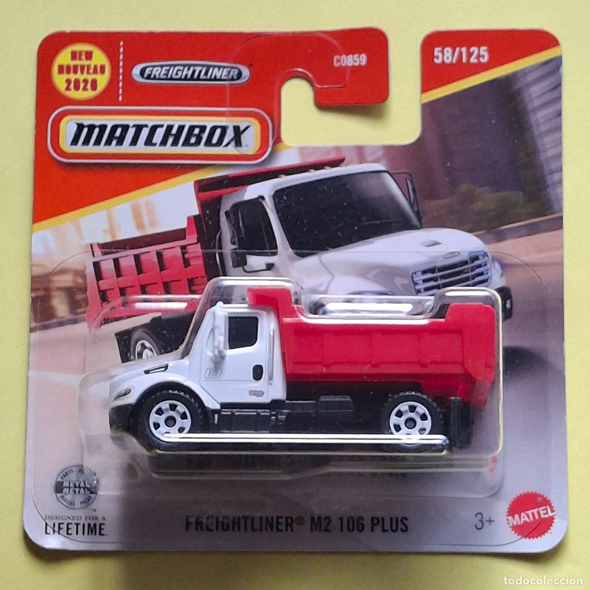 Coches a escala Matchbox: MATCHBOX 2026 58/125 - FREIGHTLINER M2 106 PLUS CAMION - NUEVO EN BLISTER - 1/64
