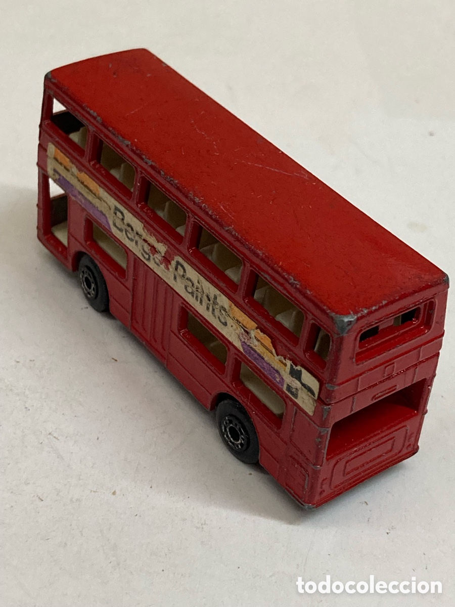 Voitures miniatures Matchbox: Miniatura autob&uacute;s Matchbox No. 17 &rdquo;The Londoner&rdquo; de 1972