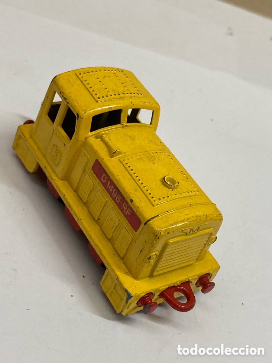 Coches a escala Matchbox: locomotora de maniobras Matchbox Superfast N&deg;24 Diesel Shunter de 1978