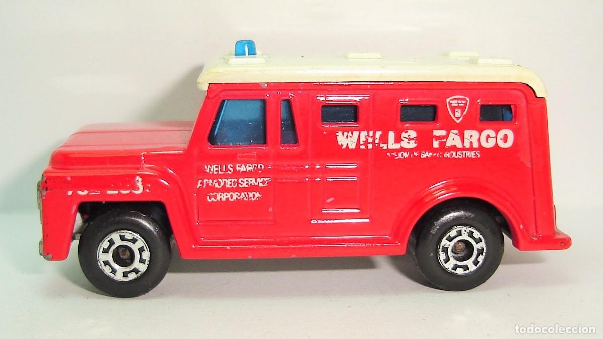 Coches a escala Matchbox: FURGON ARMORED TRUCK MATCHBOX LESNEY SUPERFAST NUMERO 69 LOTE 213