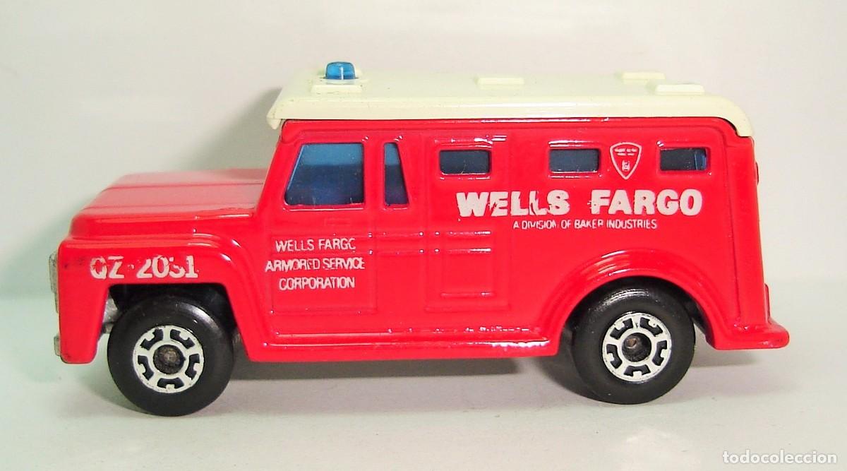 Coches a escala Matchbox: FURGON ARMORED TRUCK MATCHBOX LESNEY SUPERFAST NUMERO 69 LOTE 214