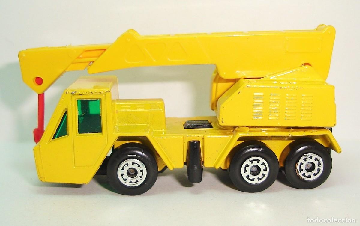 Coches a escala Matchbox: CAMION GRUA PLUMA MATCHBOX LESNEY SUPERFAST NUMERO 49 LOTE 216