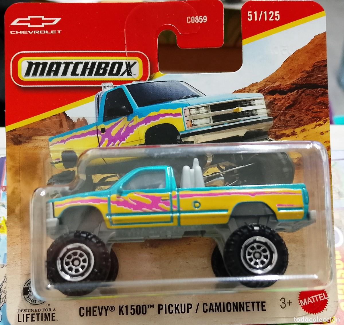 Coches a escala Matchbox: Chevy K1500 Pickup 4x4 - Matchbox - Foto 1
