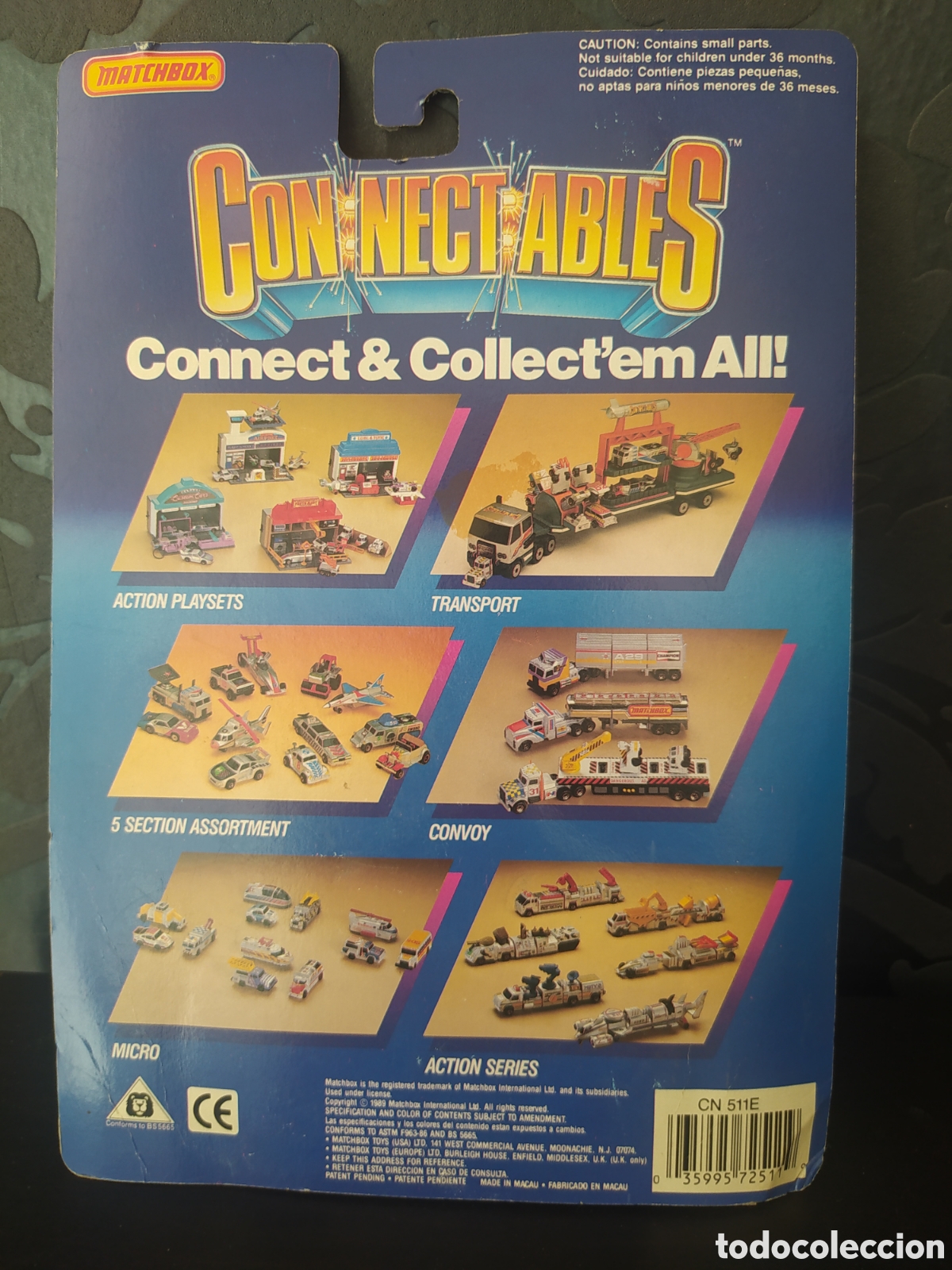 Coches a escala Matchbox: MATCHBOX CONNECTABLES 1989 - Foto 2