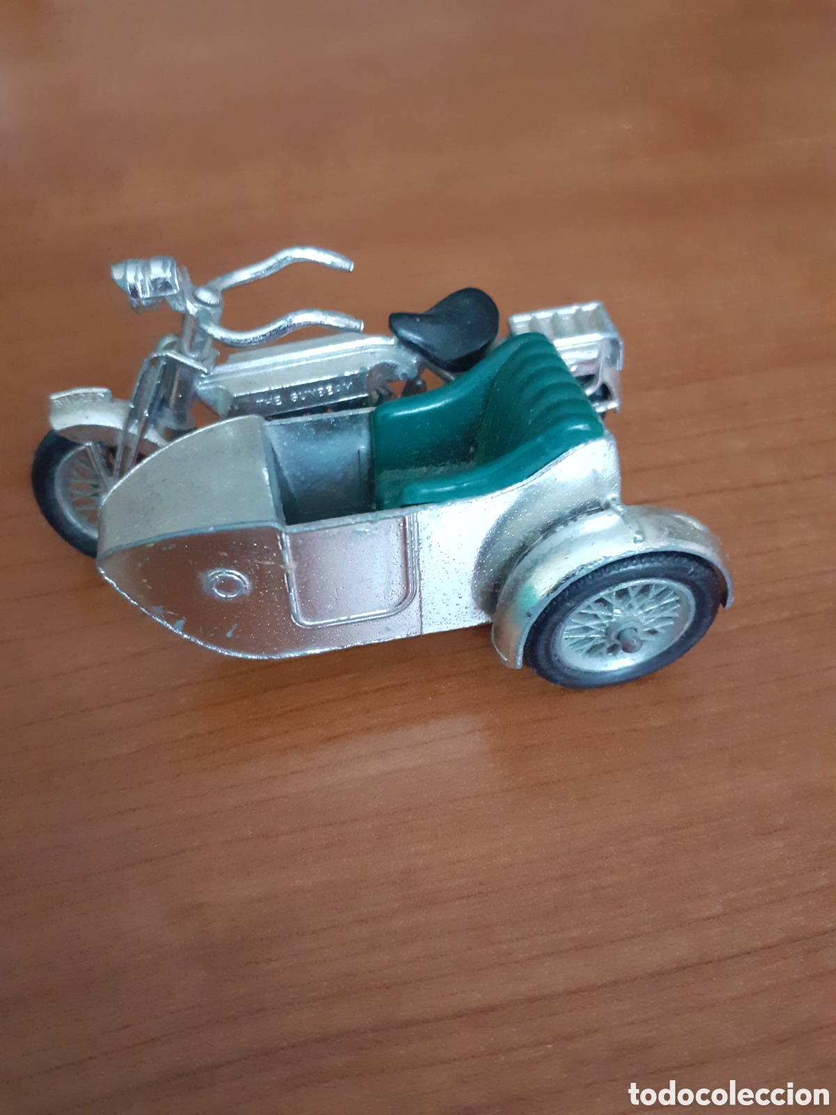 Coches a escala Matchbox: MATCHBOX LESNEY MOTO SUNBEAM 1914 CON SIDECAR