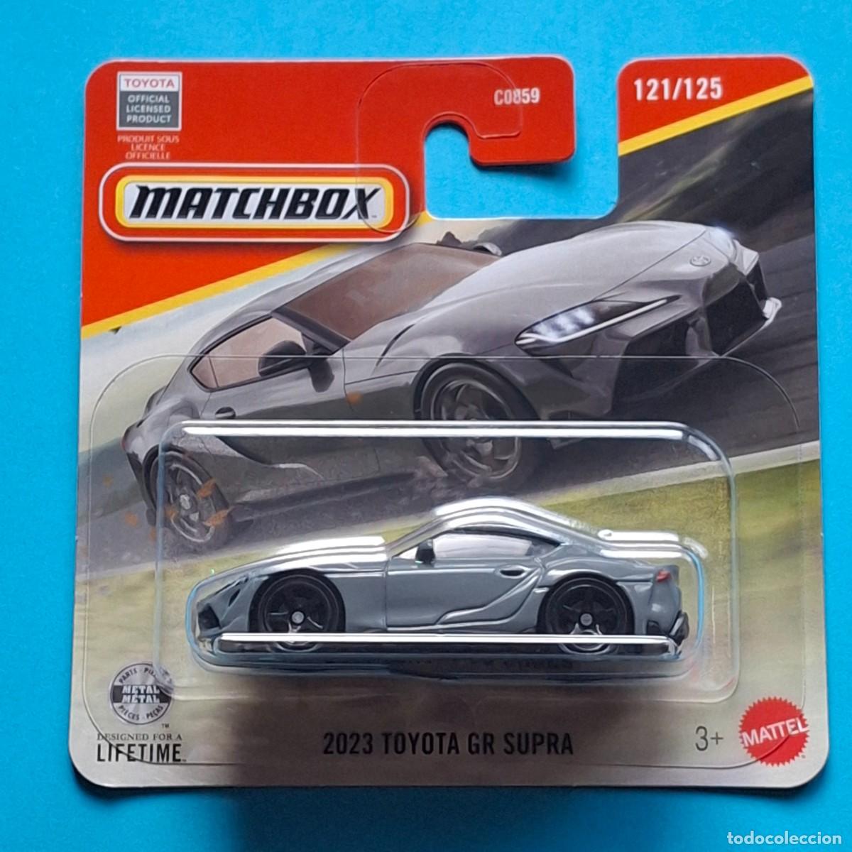 Coches a escala Matchbox: MATCHBOX 2026 121/125 - 2023 TOYOTA GR SUPRA - NUEVO EN BLISTER - 1/64