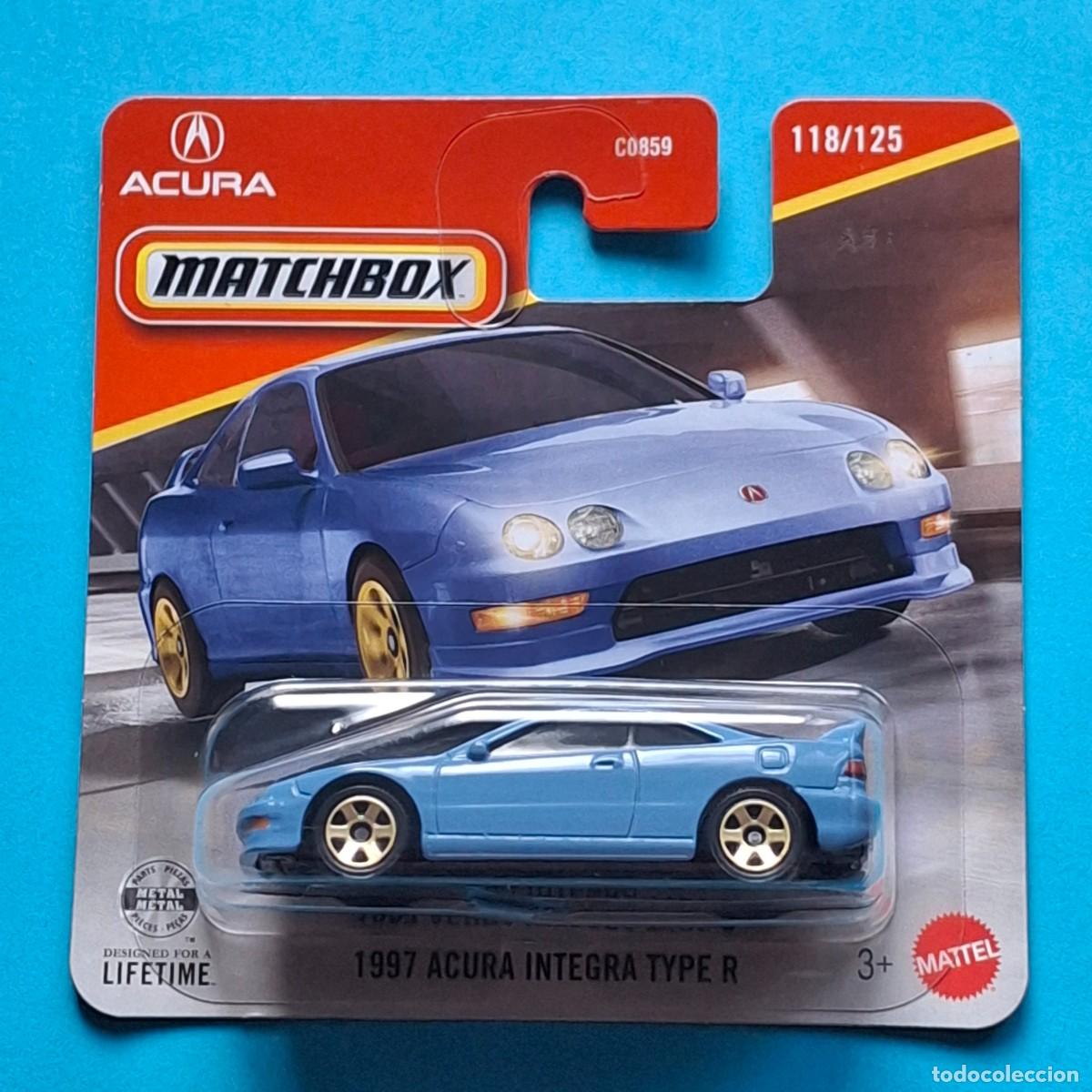 Coches a escala Matchbox: MATCHBOX 2026 118/125 - 1997 ACURA INTEGRA TYPE R - NUEVO EN BLISTER - 1/64