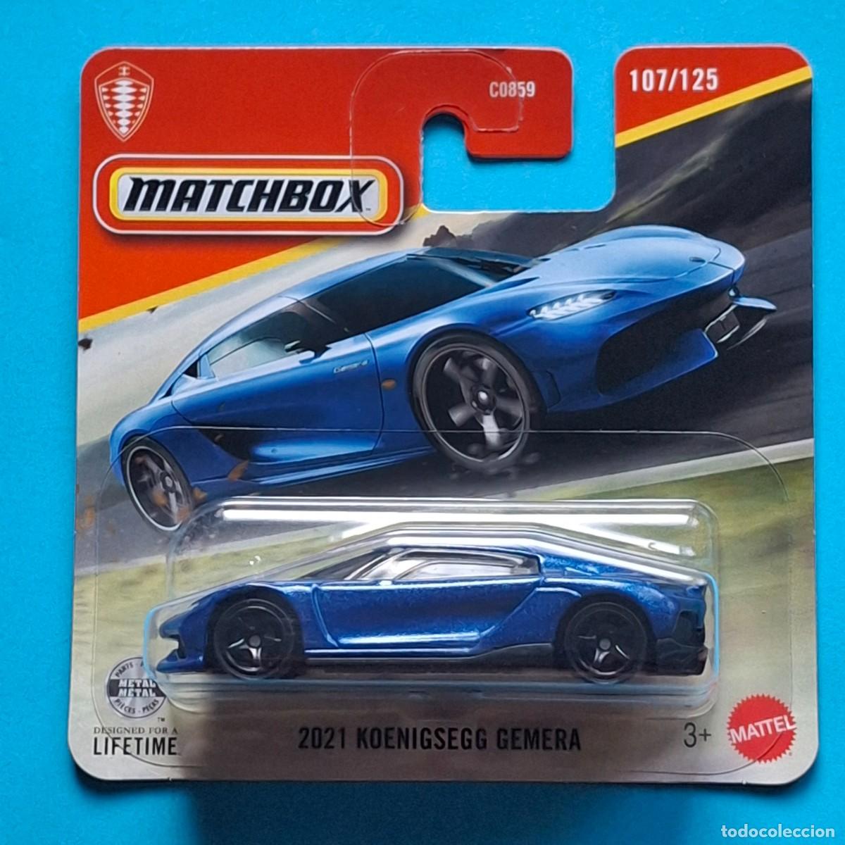 Coches a escala Matchbox: MATCHBOX 2026 107/125 - 2021 KOENIGSEGG GEMERA - NUEVO EN BLISTER - 1/64
