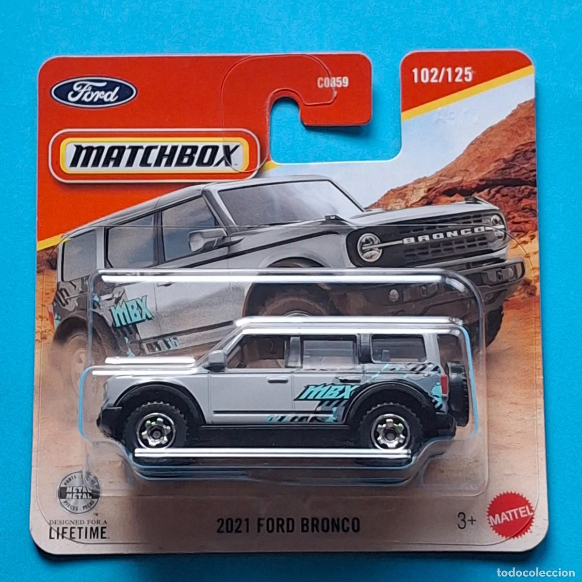Coches a escala Matchbox: MATCHBOX 2026 102/125 - 2021 FORD BRONCO - NUEVO EN BLISTER - 1/64