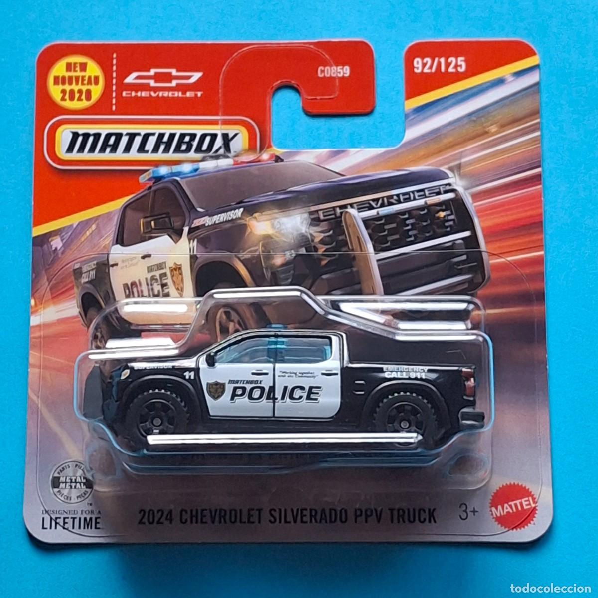 Coches a escala Matchbox: MATCHBOX 2026 92/125 - 2024 CHEVROLET SILVERADO PPV TRUCK - NUEVO EN BLISTER - 1/64