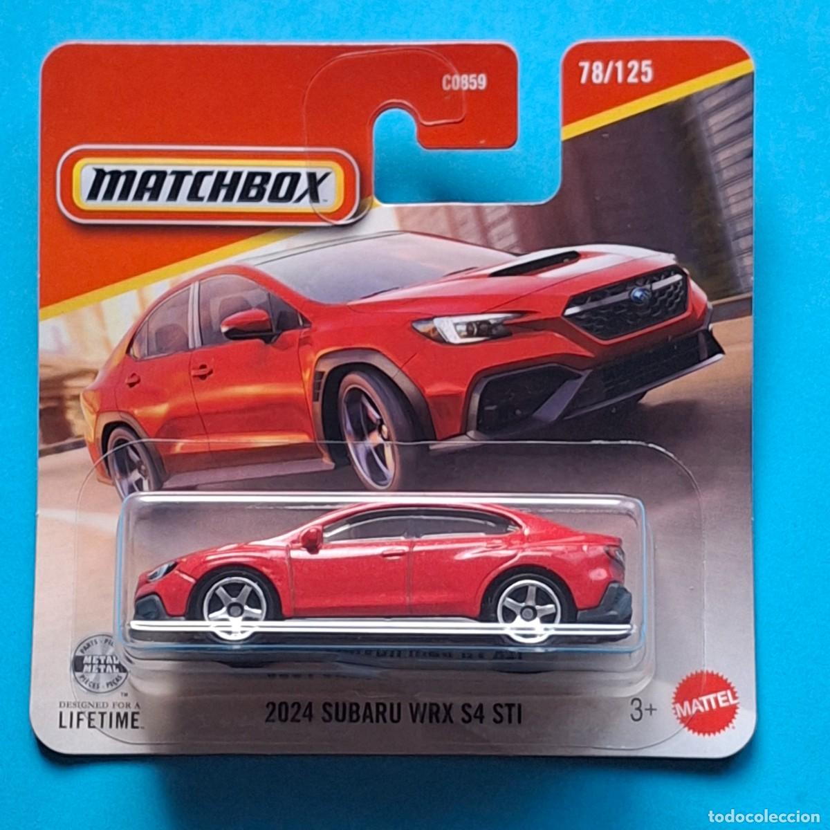 Coches a escala Matchbox: MATCHBOX 2026 78/125 - 2024 SUBARU XRX S4 STI - NUEVO EN BLISTER - 1/64