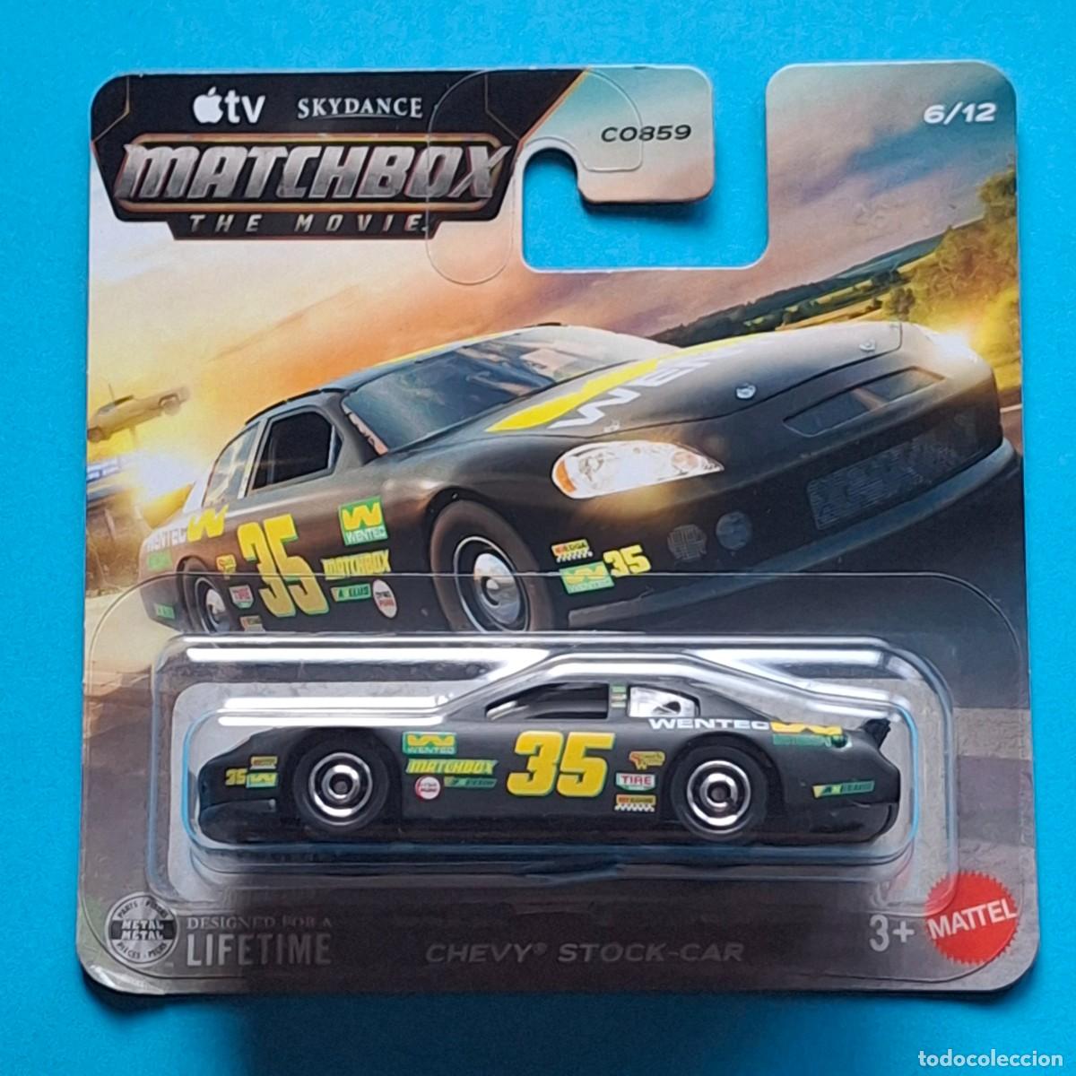 Coches a escala Matchbox: MATCHBOX 2026 THE MOVIE 6/12 - CHEVY STOCK CAR - NUEVO EN BLISTER - 1/64