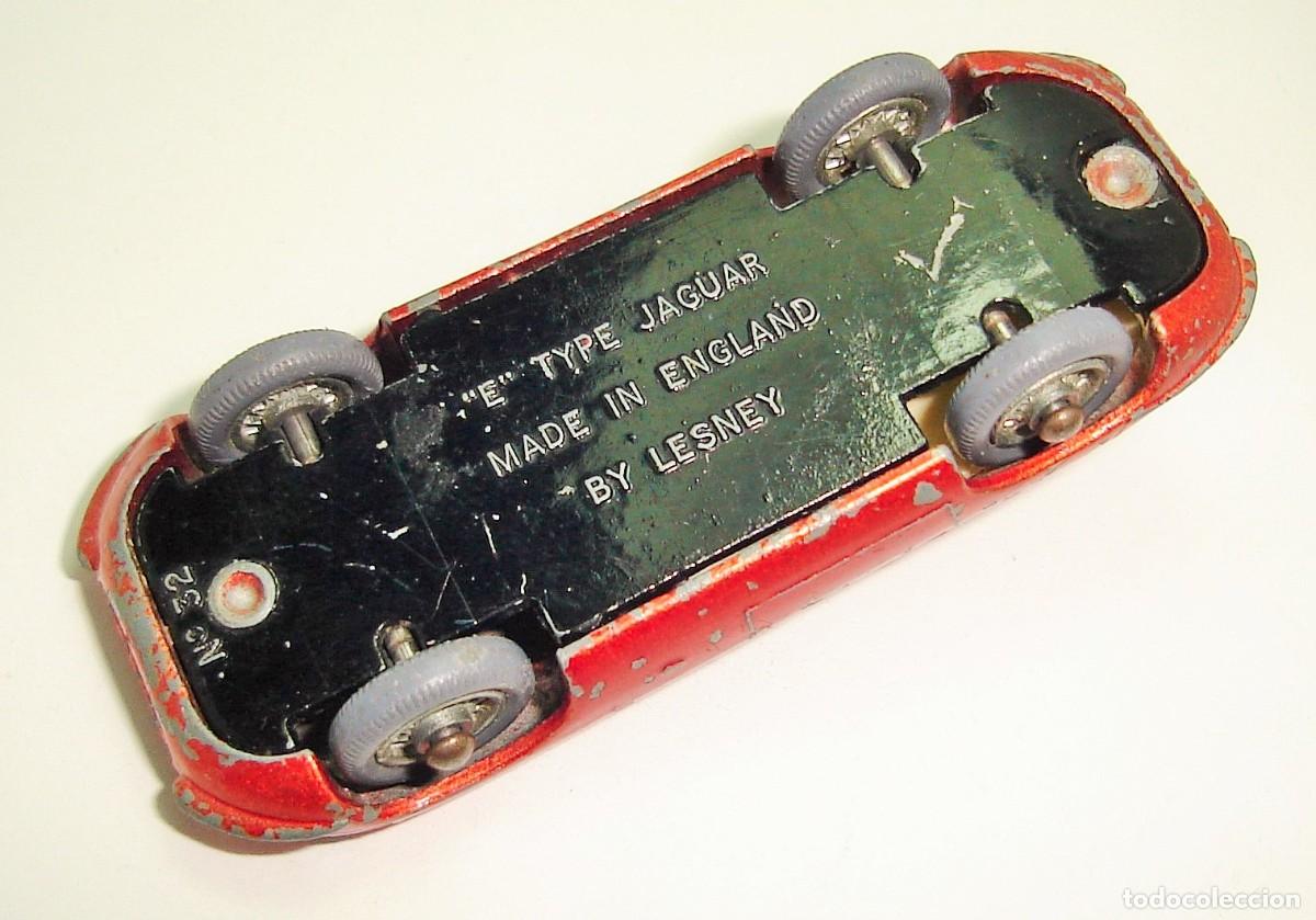 Coches a escala Matchbox: JAGUAR E TYPE MATCHBOX LESNEY NUMERO 32 LOTE 315 - Foto 6